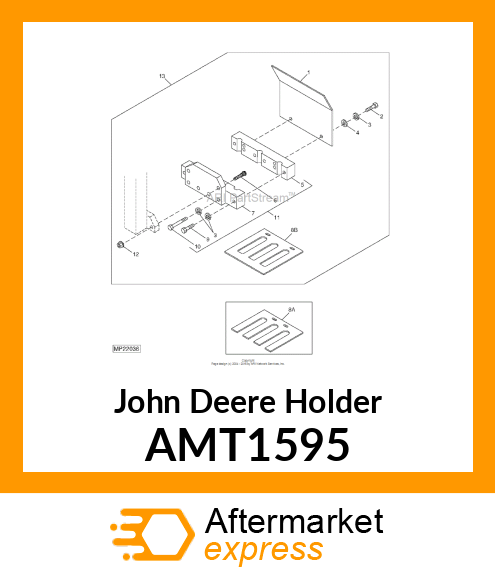 HOLDER, TINE ASSY 3 X .75 AMT1595