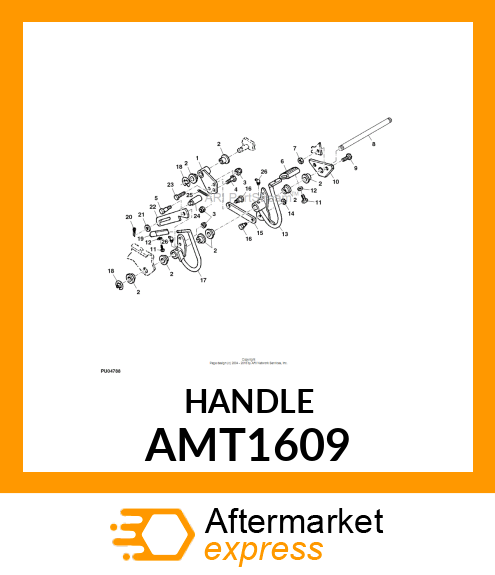 Pedal AMT1609