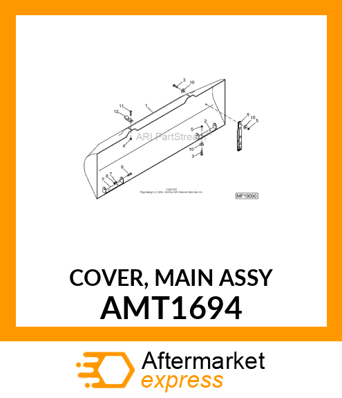 COVER, MAIN ASSY AMT1694