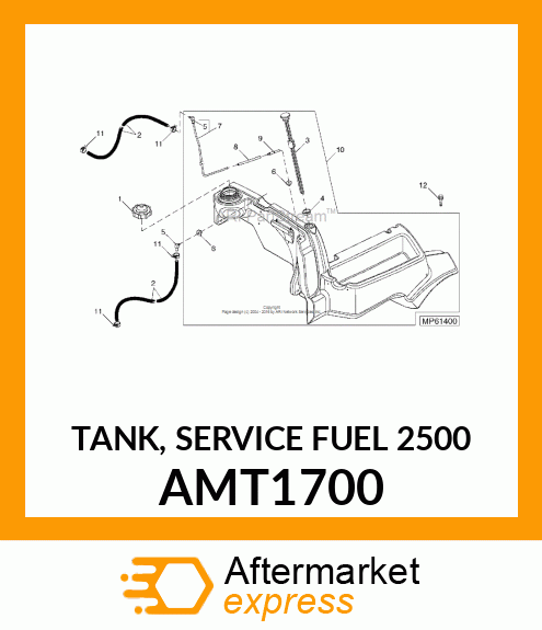 Fuel Tank AMT1700