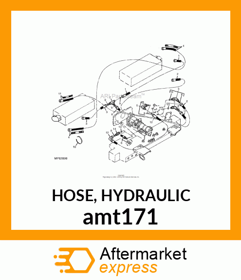 HOSE, HYDRAULIC amt171