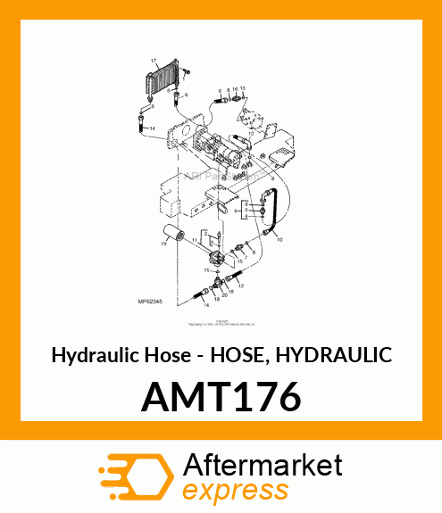 Hose Hydraulic AMT176