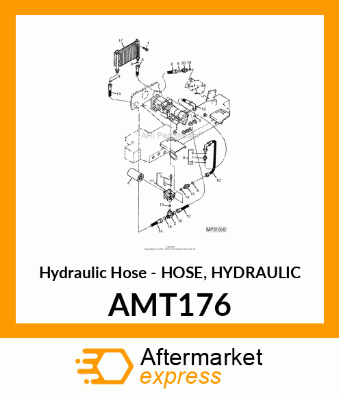 Hose Hydraulic AMT176