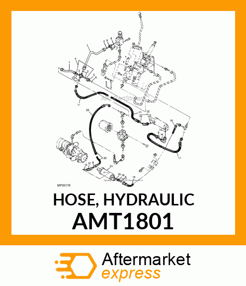 HOSE, HYDRAULIC AMT1801