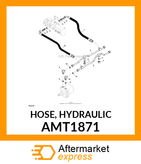 HOSE, HYDRAULIC AMT1871