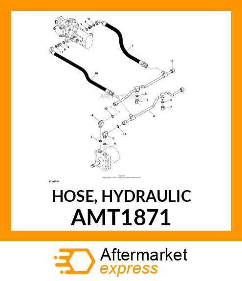 HOSE, HYDRAULIC AMT1871