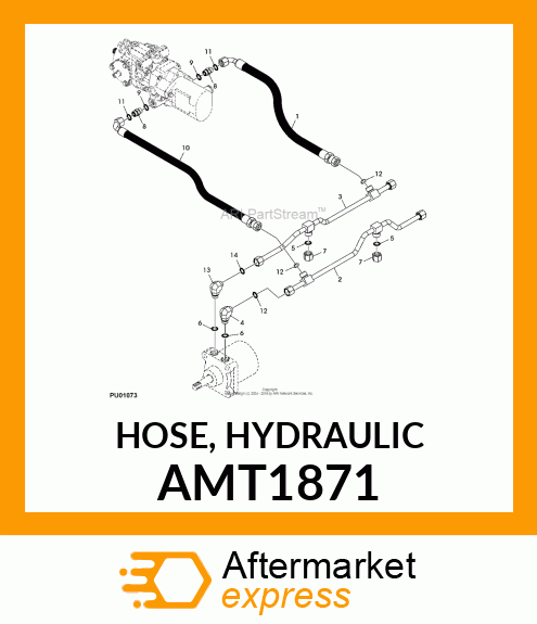 HOSE, HYDRAULIC AMT1871