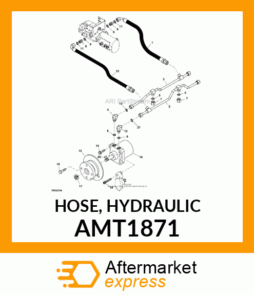 HOSE, HYDRAULIC AMT1871