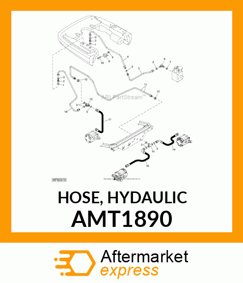 HOSE, HYDAULIC AMT1890