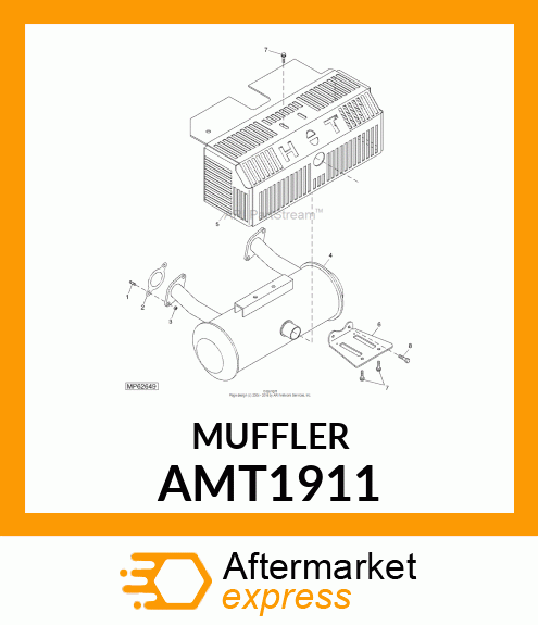 MUFFLER AMT1911