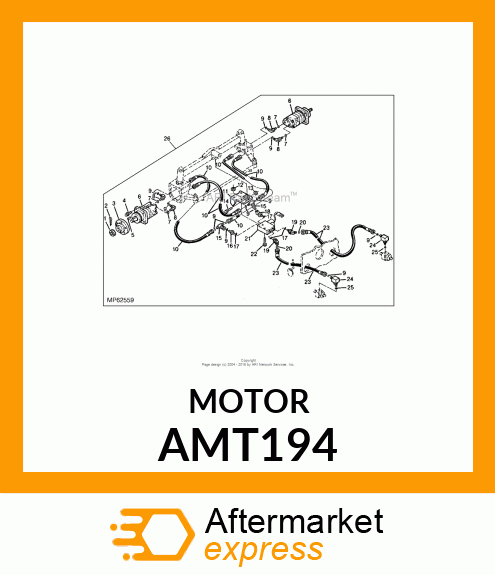 Hydraulic Motor AMT194