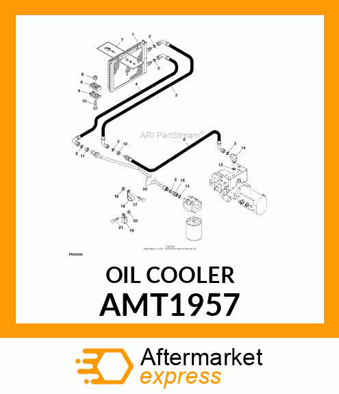 Oil Cooler AMT1957