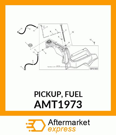 PICKUP, FUEL AMT1973