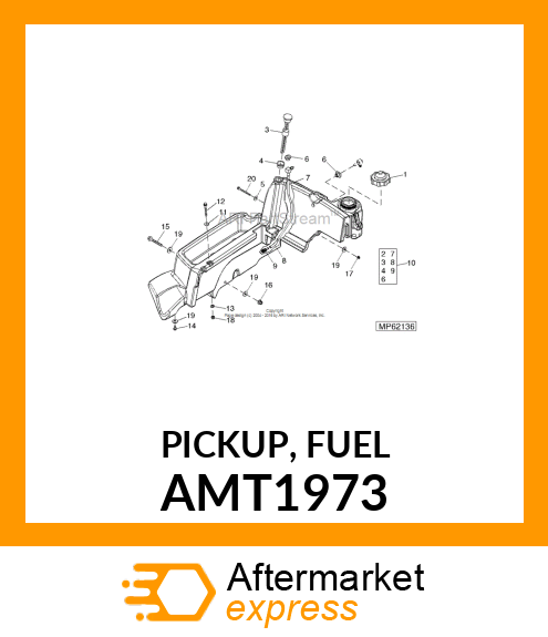 PICKUP, FUEL AMT1973