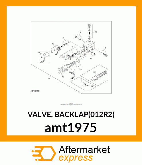 VALVE, BACKLAP(012R2) amt1975