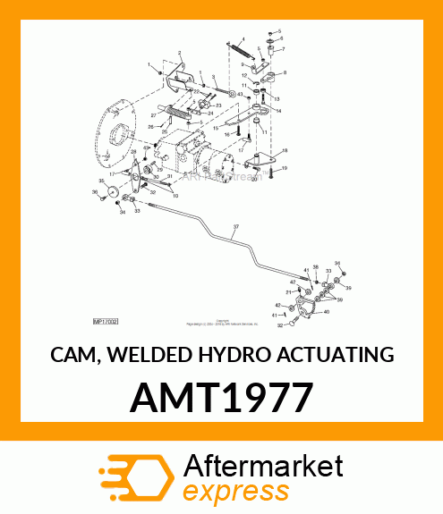 CAM, WELDED HYDRO ACTUATING AMT1977