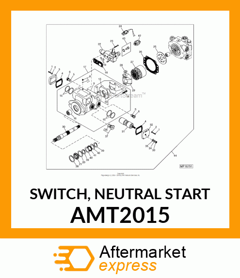 SWITCH, NEUTRAL START AMT2015