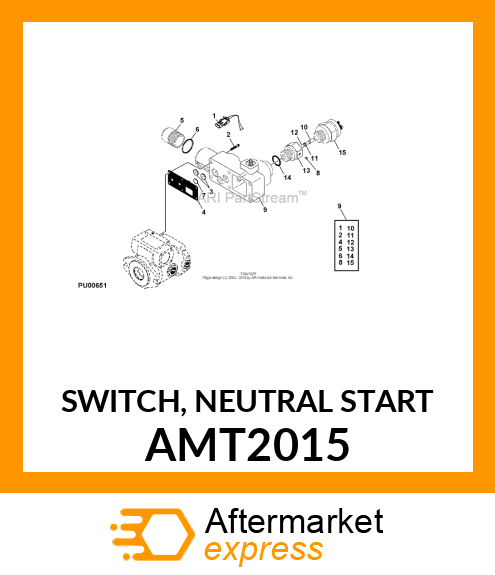 SWITCH, NEUTRAL START AMT2015