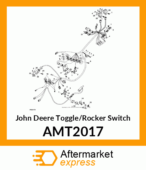 SWITCH, TOGGLE, THROTTLE SOLENOID AMT2017