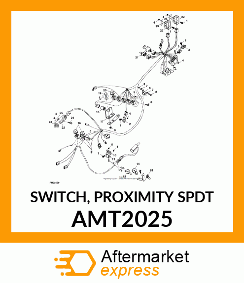 SWITCH, PROXIMITY SPDT AMT2025