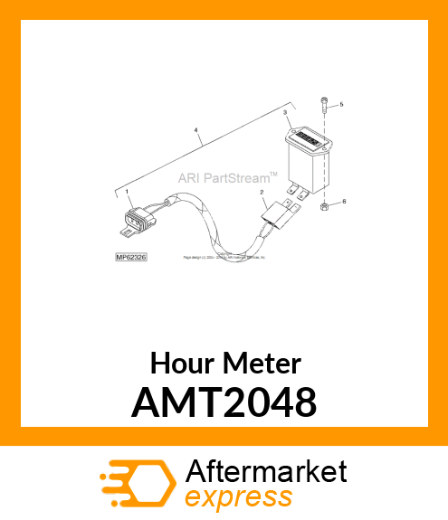 Hour Meter AMT2048