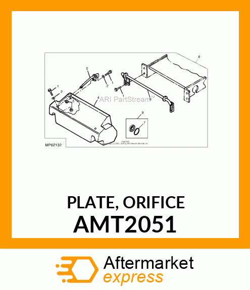 PLATE, ORIFICE AMT2051