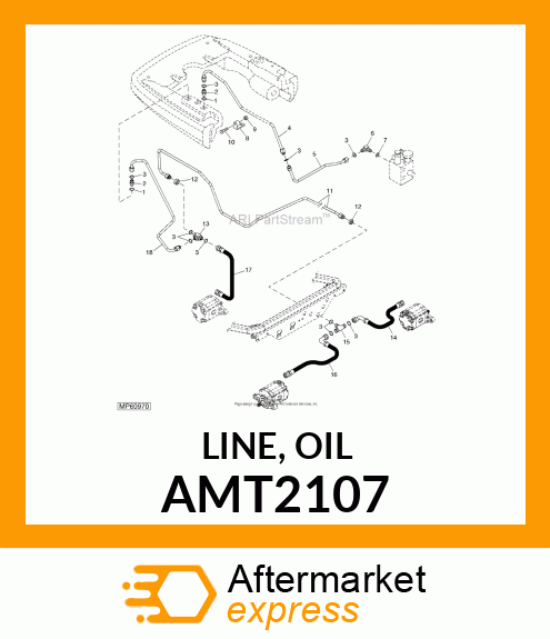 LINE, OIL AMT2107