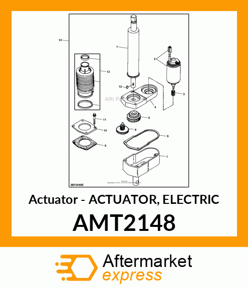 Actuator - ACTUATOR, ELECTRIC AMT2148