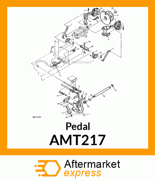 Pedal AMT217