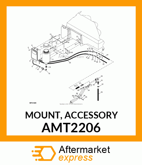 MOUNT, ACCESSORY AMT2206