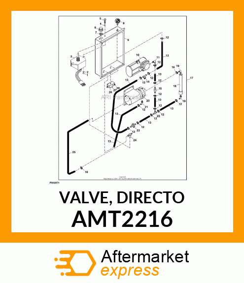 VALVE, DIRECTO AMT2216