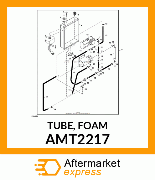 TUBE, FOAM AMT2217