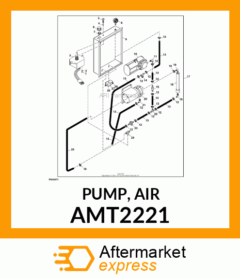 PUMP, AIR AMT2221