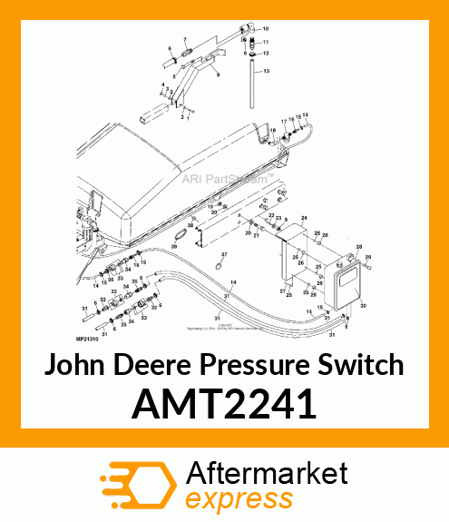 SWITCH, TOGGLE DPDT ON AMT2241