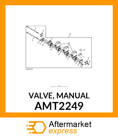 VALVE, MANUAL AMT2249