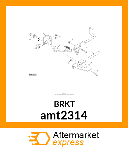 ARM, WELDED BRAKE SWITCH amt2314