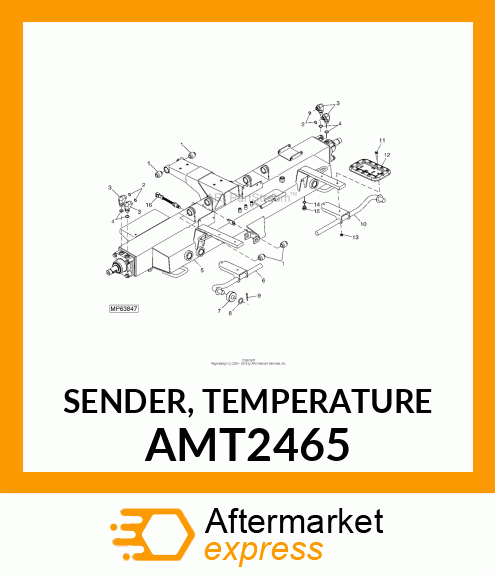 SENDER, TEMPERATURE AMT2465