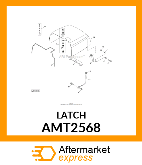LATCH AMT2568