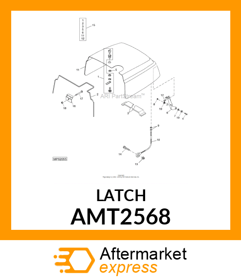 LATCH AMT2568