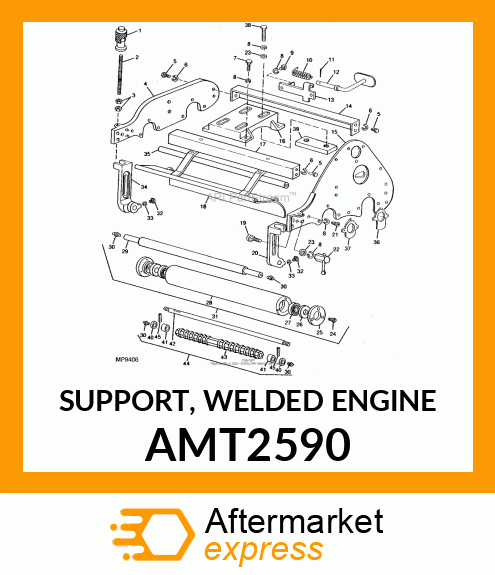 SUPPORT, WELDED ENGINE AMT2590