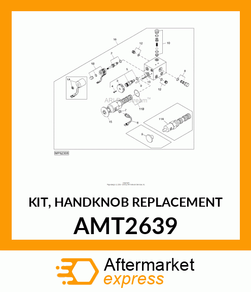 KIT, HANDKNOB REPLACEMENT AMT2639