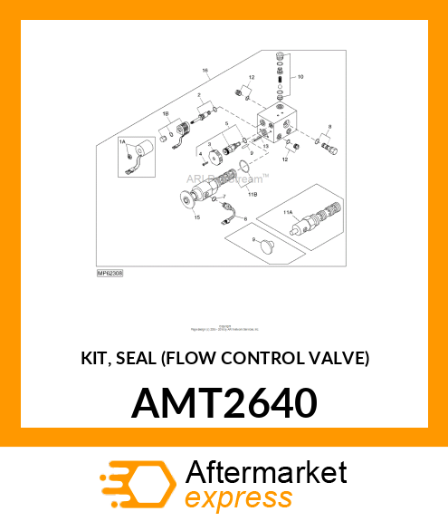 KIT, SEAL (FLOW CONTROL VALVE) AMT2640