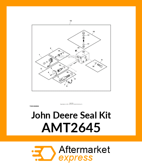 KIT, SEAL (SWITCH amp; HARNESS) AMT2645