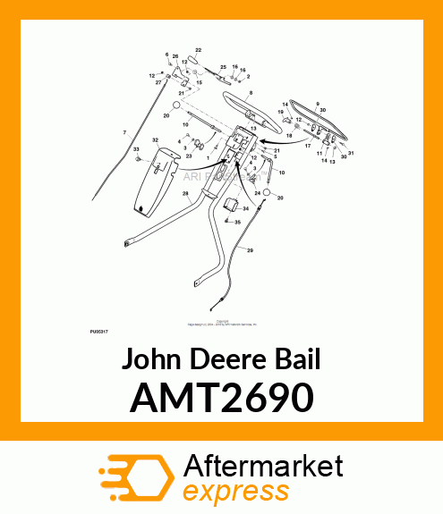 BAIL, WELDED CLUTCH AMT2690