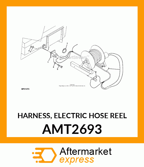 HARNESS, ELECTRIC HOSE REEL AMT2693