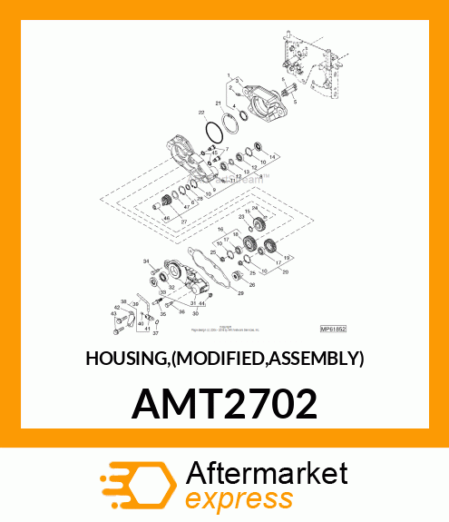 HOUSING,(MODIFIED,ASSEMBLY) AMT2702