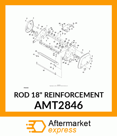 ROD 18" REINFORCEMENT AMT2846