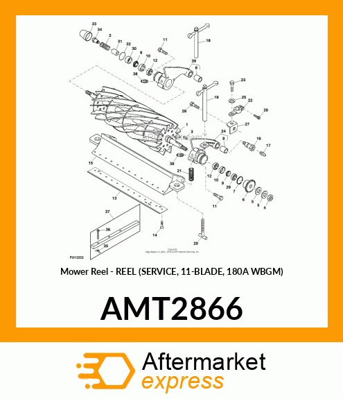 Mower Reel AMT2866