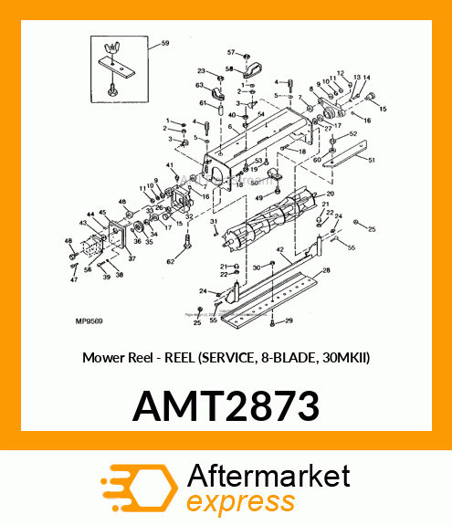 Mower Reel AMT2873