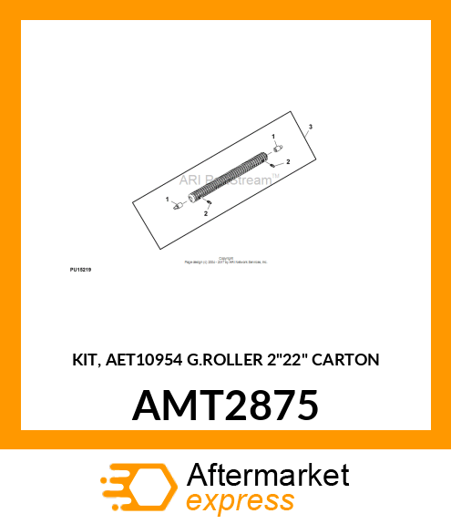 KIT, AET10954 G.ROLLER 2"22" CARTON AMT2875